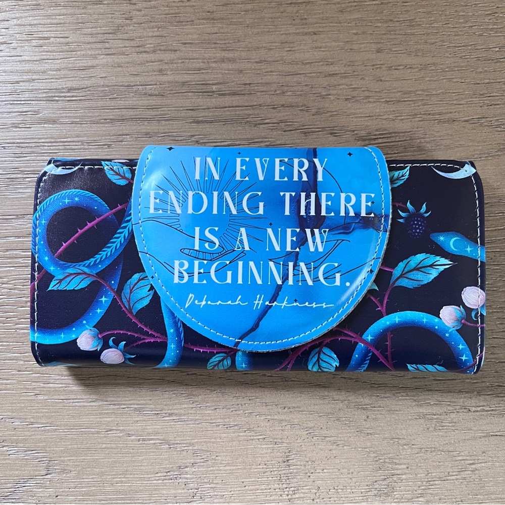 Bookish Box Wallet Shadow of the Night Deborah Harkness Quote All Souls Trilogy